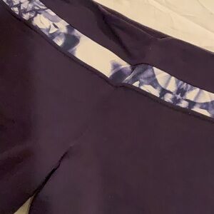 Lululemon workout pants navy blue